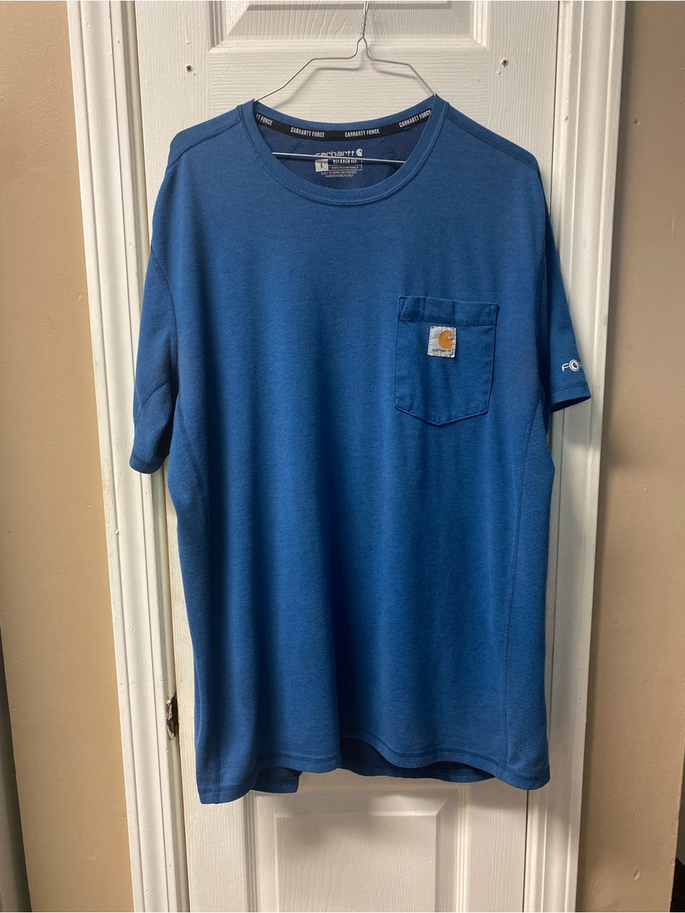 Carhartt Men’s Royal Blue Pocket Tee